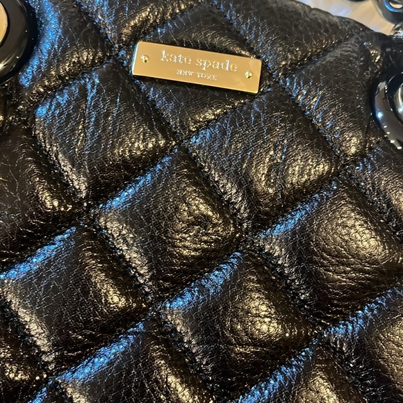 Kate Spade black quilted purse - Picture 4 of 6
